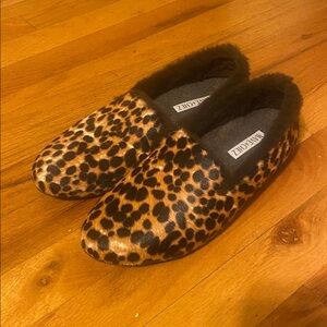 Mave & Chez NWOT The Audrey Loafer/Slipper in Leopard Pony Sz 7 Retail.$225